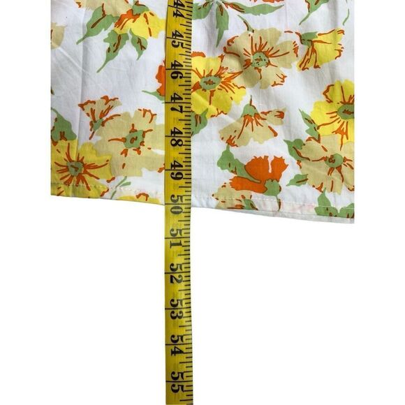 Faithfull the brand dress women’s size 4 Loucetta white yellow orange floral new - Picture 9 of 14